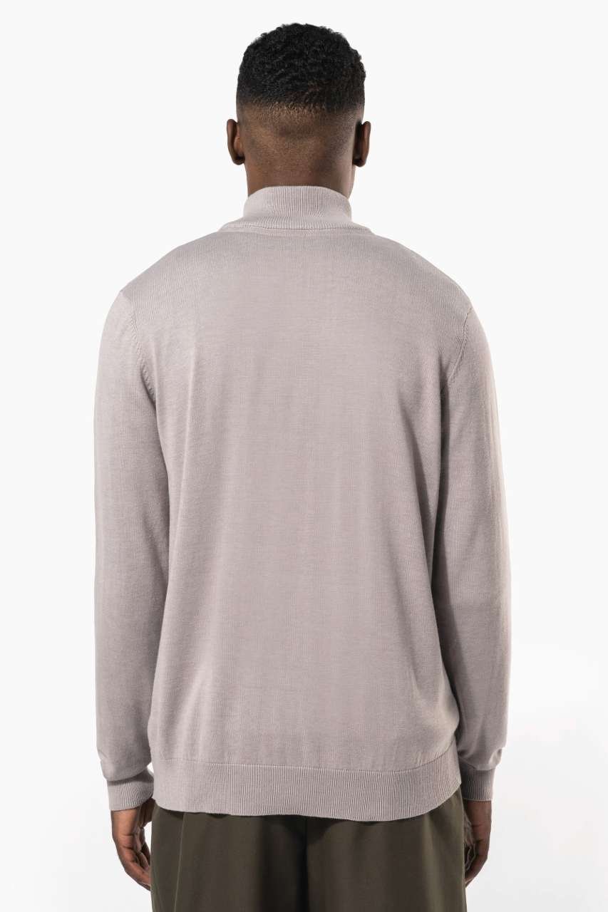 Pánský cardigan na zip Essential - Obrázek 8