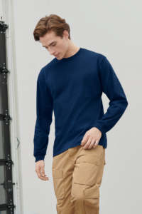 Unisex tričko s dlouhým rukávem Essential