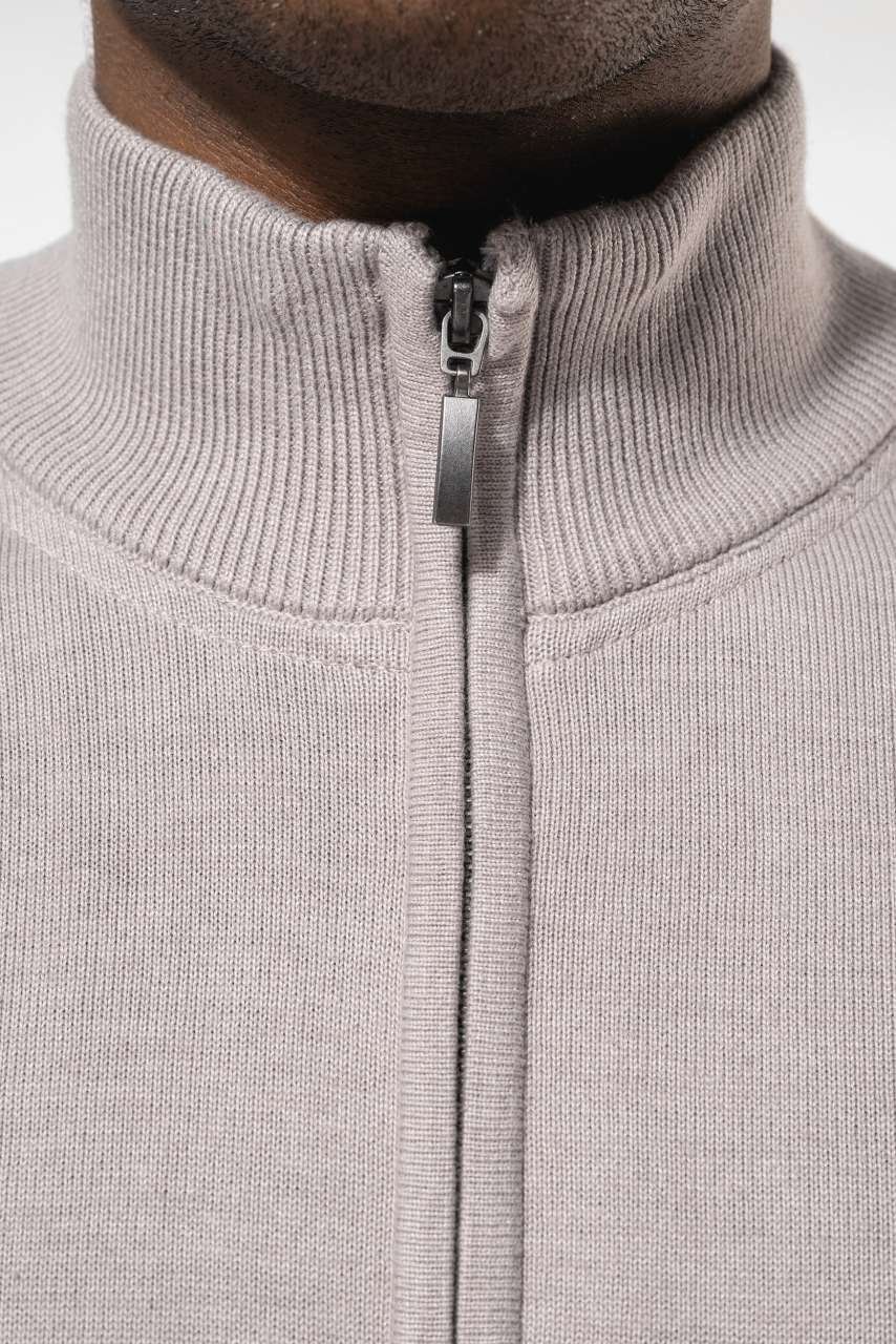 Pánský cardigan na zip Essential - Obrázek 5