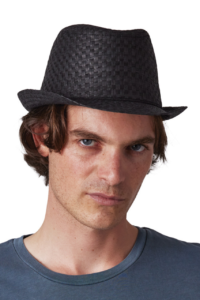 Unisex slamá kovbojská čepice Retro