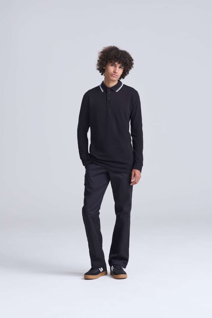 Unisex dlouhá polokošile Classic - Obrázek 5