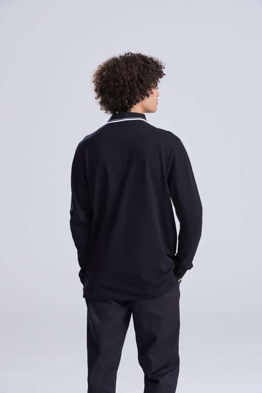 Unisex dlouhá polokošile Classic - Obrázek 3