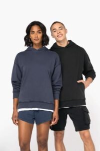 Unisex oversize mikina s kapucí Washed