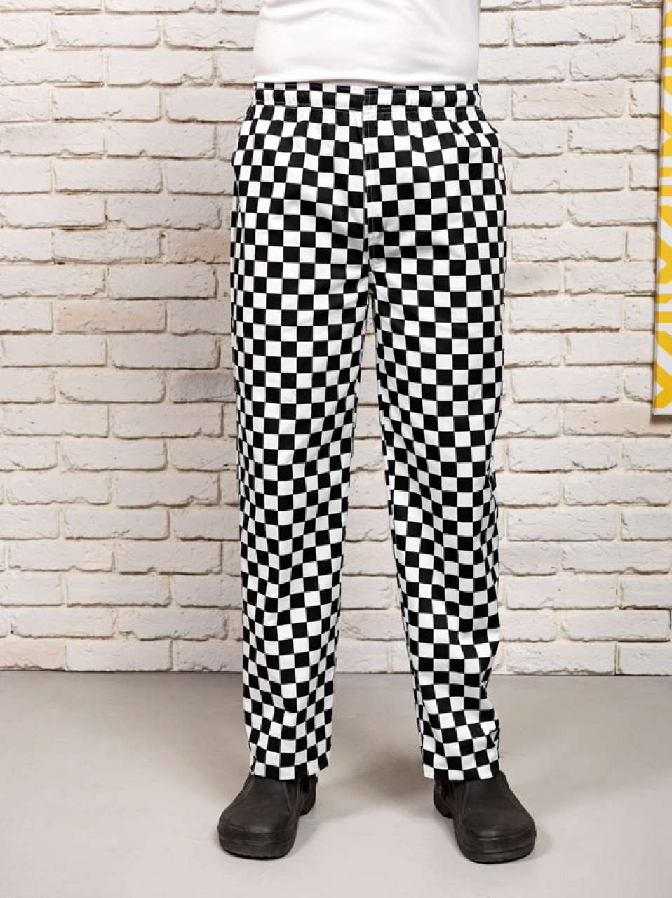 Unisex kuchařské kalhoty Essential - Obrázek 2