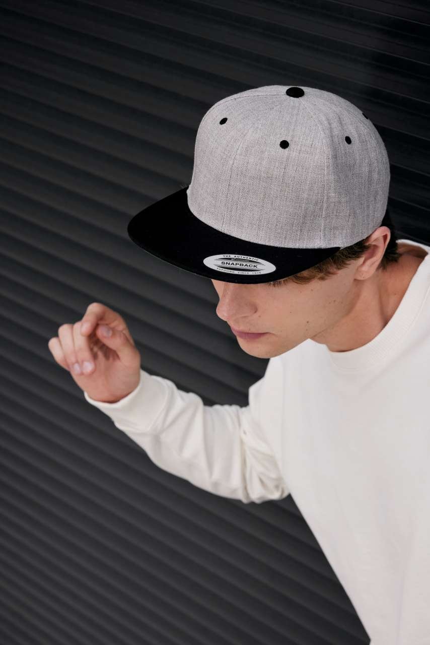 Unisex čepice s plochým kšiltem Panels - Obrázek 8