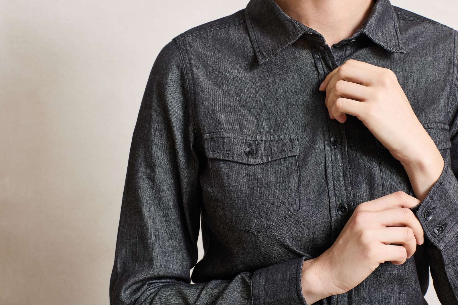 Dámská džínová košile Stitch - Obrázek 2